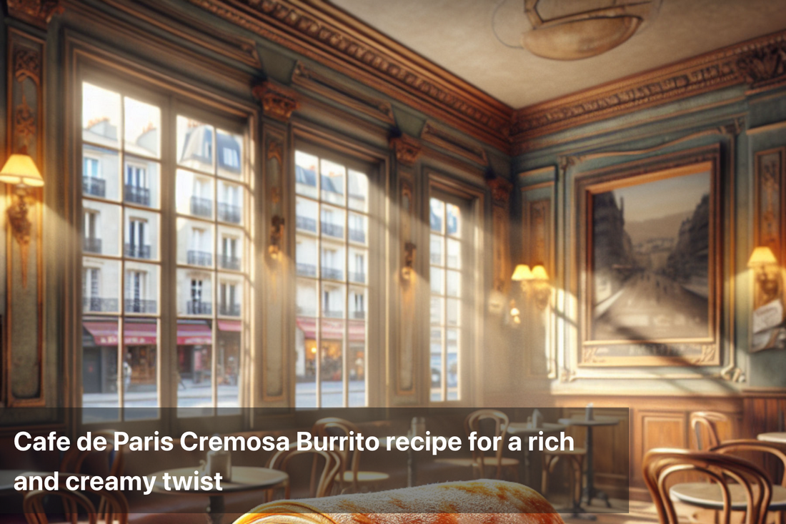 Cozy Cafe interior showcasing the rich flavors of Cafe de Paris Cremosa Burrito