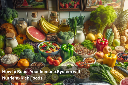 A variety of nutrient-rich foods to boost your immune system