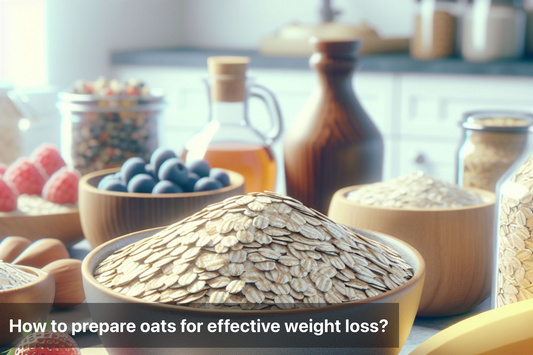 Variety of oats and toppings for effective weight loss.